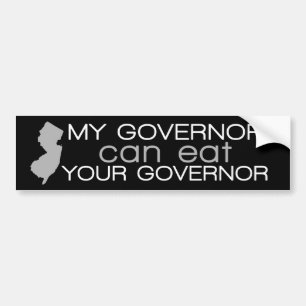 Pegatina Para Coche Funny New Jersey - Chris Christie