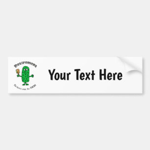 Pegatina Para Coche Funny Pickle Pickleball Player Retirement Personal