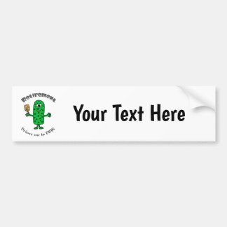 Pegatina Para Coche Funny Pickle Pickleball Player Retirement Personal