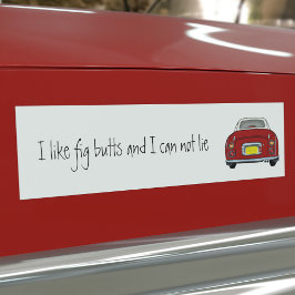 Pegatina Para Coche Funny Red Figaro Car Bumper Sticker