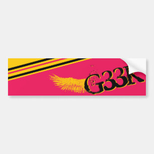 PEGATINA PARA COCHE G33K