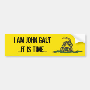 Pegatina Para Coche Gadsden Juan Galt es tiempo