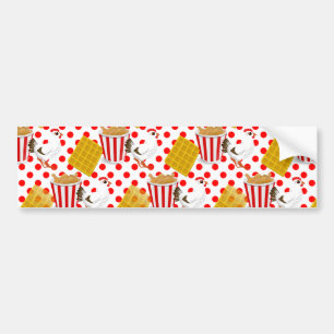 Pegatina Para Coche gafas de pollo