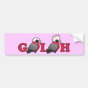 PEGATINA PARA COCHE GALAH
