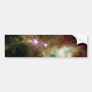 Pegatina Para Coche Galaxia del árbol de navidad