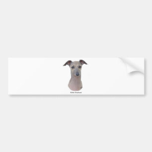 Pegatina Para Coche Galgo italiano 9K75D-11