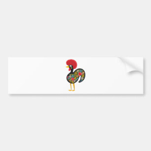 Pegatina Para Coche Gallo famoso de Barcelos Portugal Nr. 07