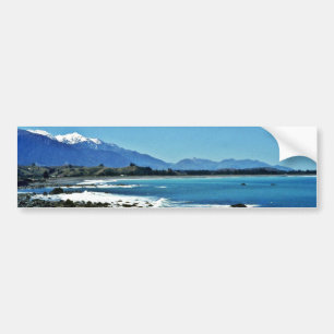 Pegatina Para Coche Gama de Kaikoura, isla del sur