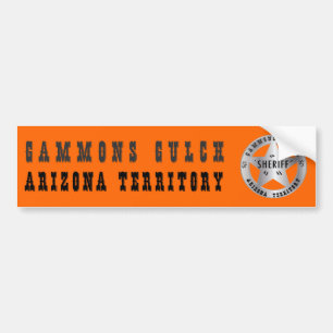 Pegatina Para Coche Gammons Gulch Movie Set Bumper Sticker