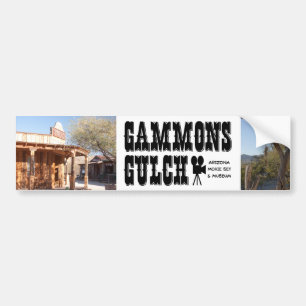 Pegatina Para Coche Gammons Gulch Movie Set Bumper Sticker