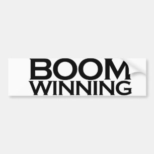 Pegatina Para Coche Ganador de Boom