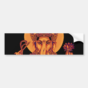 Pegatina Para Coche Ganesh - removedor de obstáculos