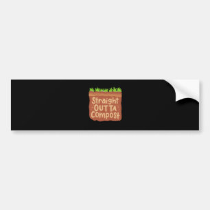 Pegatina Para Coche Garden Compost Gift