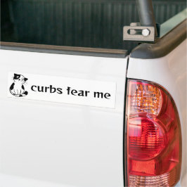 Pegatina Para Coche Gato Divertido Texto Personalizado Frena Miedo Coc