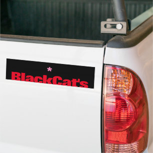 Pegatina Para Coche Gato negro
