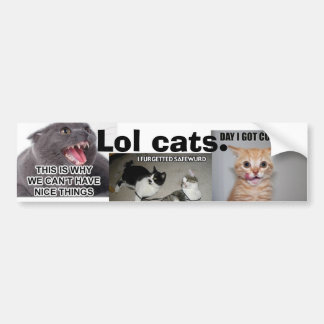 Pegatina Para Coche Gatos de Lol