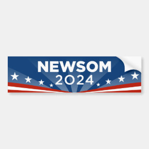 Pegatina Para Coche Gavin Newsom 2024