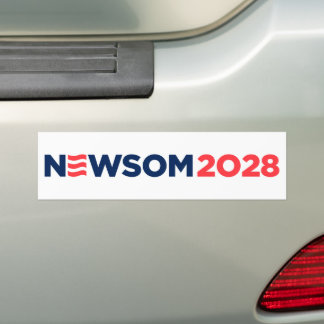 Pegatina Para Coche Gavin Newsom 2028