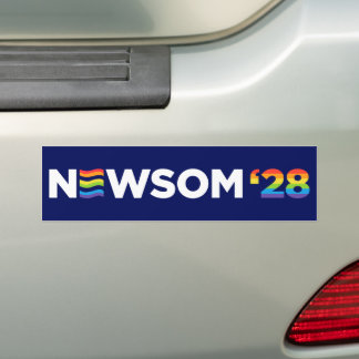 Pegatina Para Coche Gavin Newsom 2028 LGBTQ