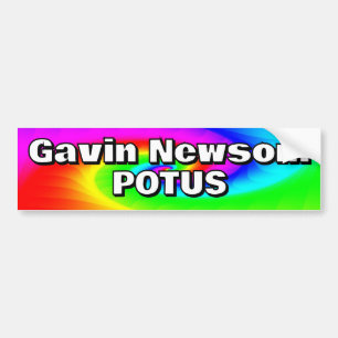 Pegatina Para Coche Gavin Newsom POTUS