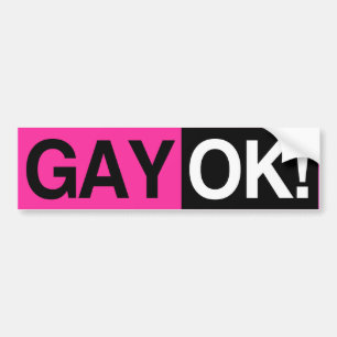 Pegatina Para Coche GAY OK  --.png