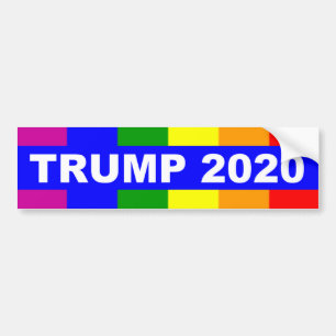 Pegatina Para Coche Gays para Donald Trump 2020