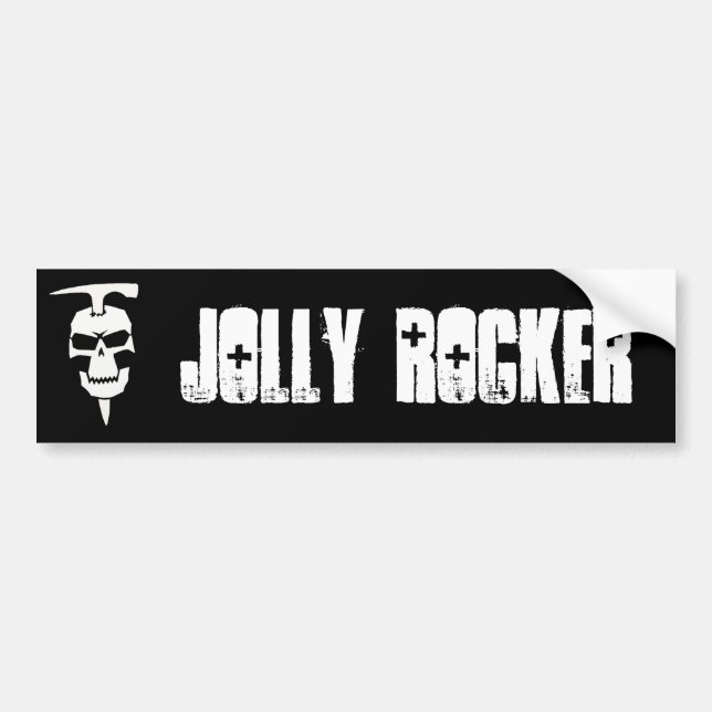 Pegatina Para Coche Geólogo del pirata (Frente)