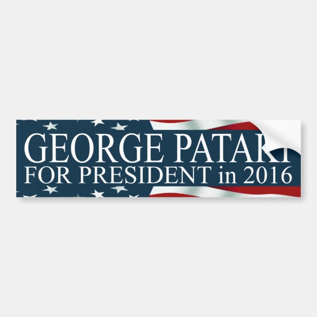 Pegatina Para Coche George Pataki presidente en 2016 (Frente)