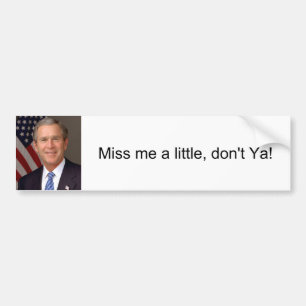 Pegatina Para Coche George W. Bush