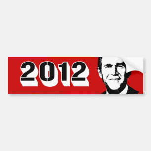 Pegatina Para Coche George W Bush 2012