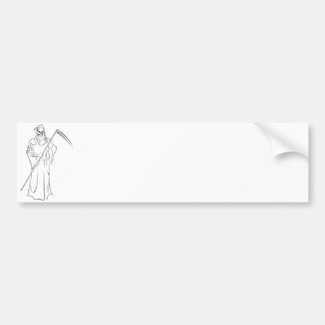 Pegatina Para Coche Gevatter / Padrino / Grim (Frente)