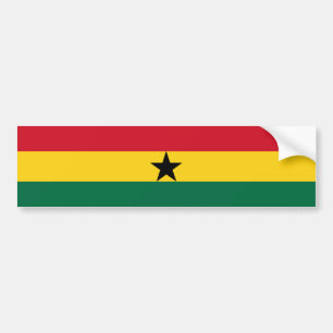 Pegatina Para Coche Ghana/bandera ghanesa