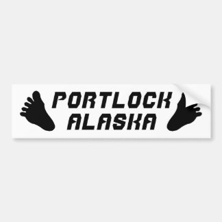Pegatina Para Coche Ghost Town Portlock Alaska AK