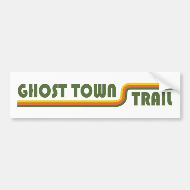 Pegatina Para Coche Ghost Town Trail Pennsylvania (Frente)