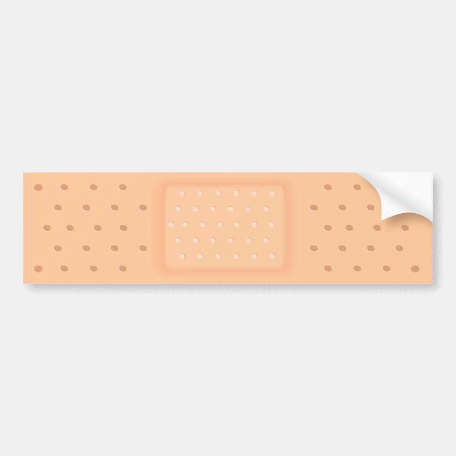 Pegatina Para Coche Giant Band Aid (Frente)