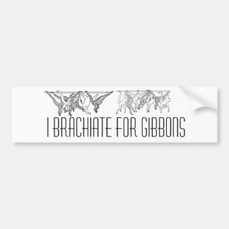 Pegatina Para Coche gibbons brachiating, gibbons brachiating (3), I…