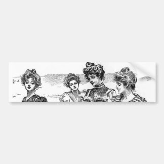 Pegatina Para Coche Gibson Girls at the Beach
