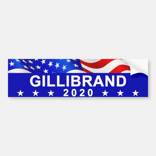 Pegatina Para Coche Gillibrand 2020 (Frente)