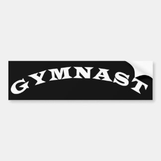 Pegatina Para Coche Gimnasta