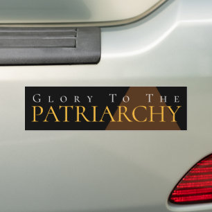 Pegatina Para Coche Gloria al Patriarcado