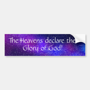 Pegatina Para Coche Gloria de Dios Bumper Sticker