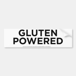 Pegatina Para Coche Gluten accionado