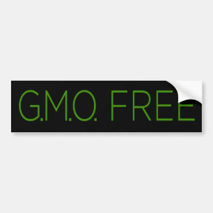 Pegatina Para Coche GMO libera