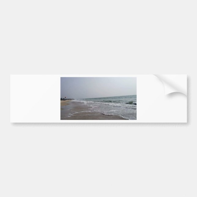Pegatina Para Coche Goa Beach India (Frente)