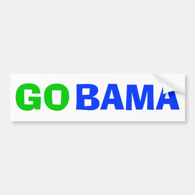 PEGATINA PARA COCHE GOBAMA (Frente)