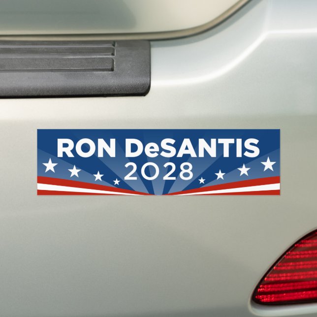Pegatina Para Coche Gobernador De Florida DeSantis 2028 (en coche)