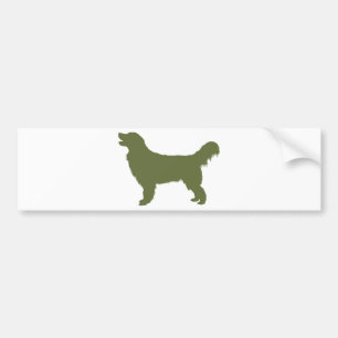 Pegatina Para Coche Golden retriever