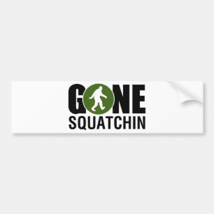 Pegatina Para Coche Gone Squatchin