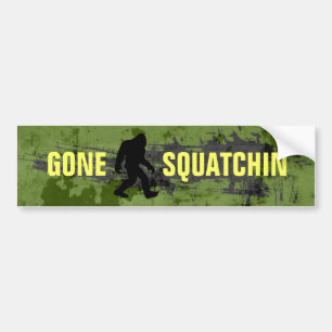 Pegatina Para Coche Gone Squatchin