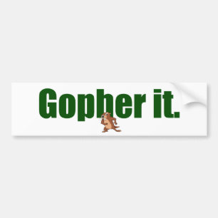 Pegatina Para Coche Gopher él